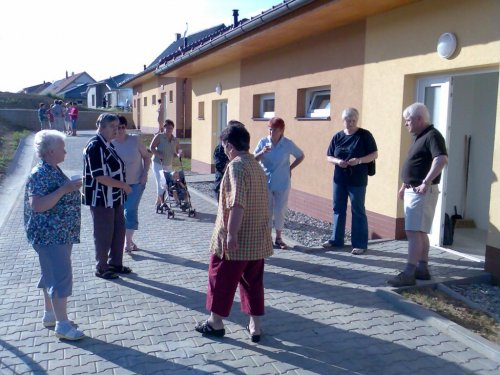 Prohlídka obecních domů na Dražném - 16.6.2007